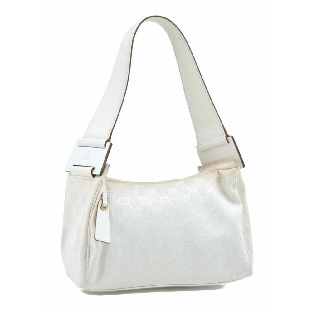 WHITE GUCCI SHOULDER BAG